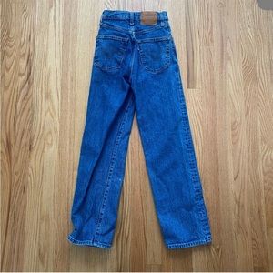 Levi’s straight ribcage